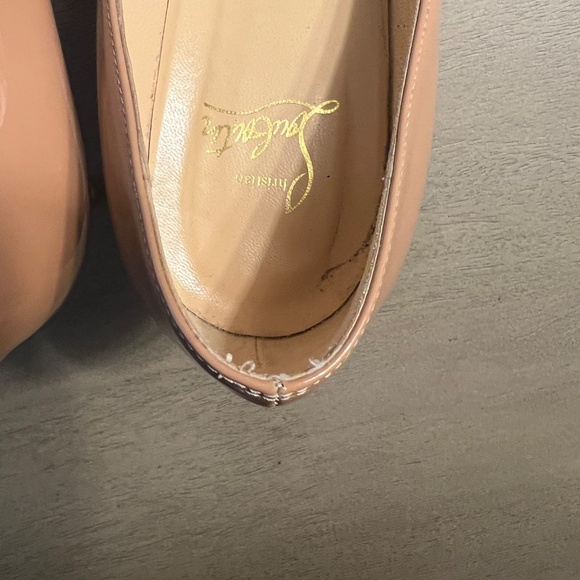 Christian Louboutin Nude Simple Pump Patent 70, Size 39.5 - Picture 4 of 8
